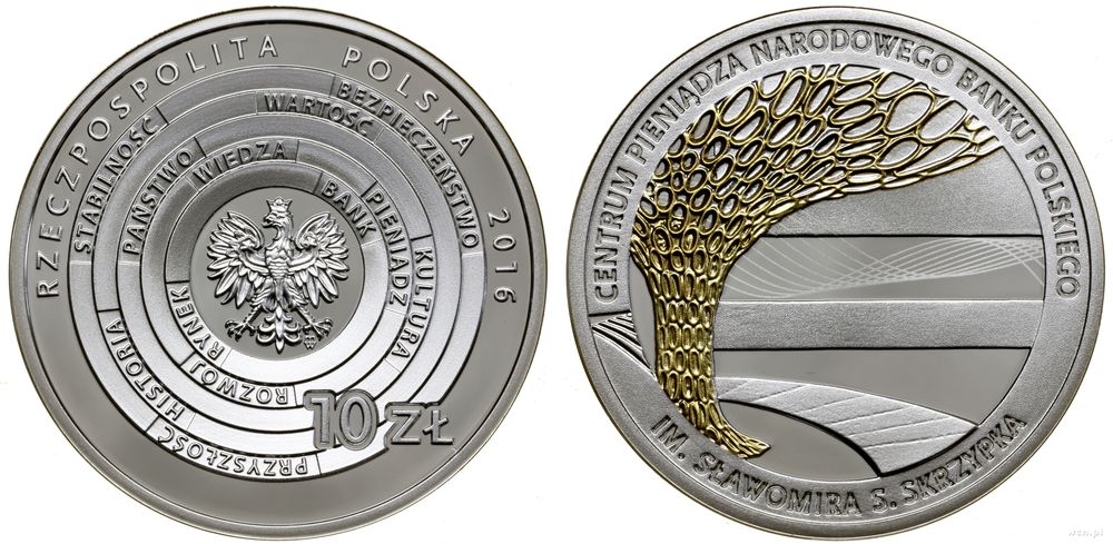 Polska, 10 złotych, 2016