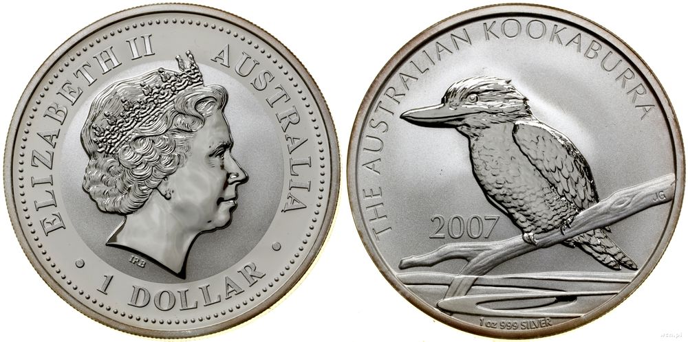 Australia, 1 dolar, 2007