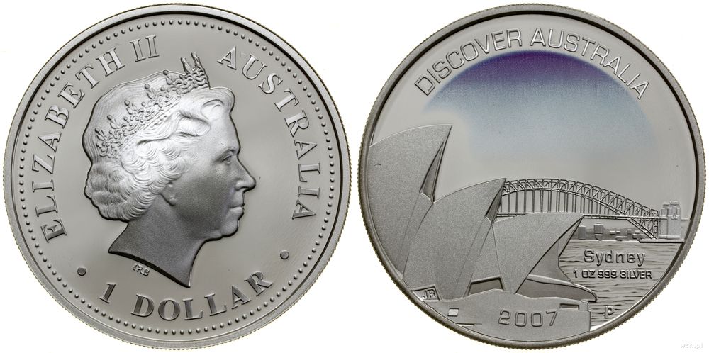Australia, 1 dolar, 2007 P