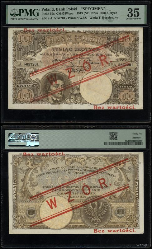 Polska, 1.000 złotych, 28.02.1919