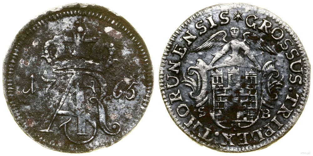 Polska, trojak, 1765