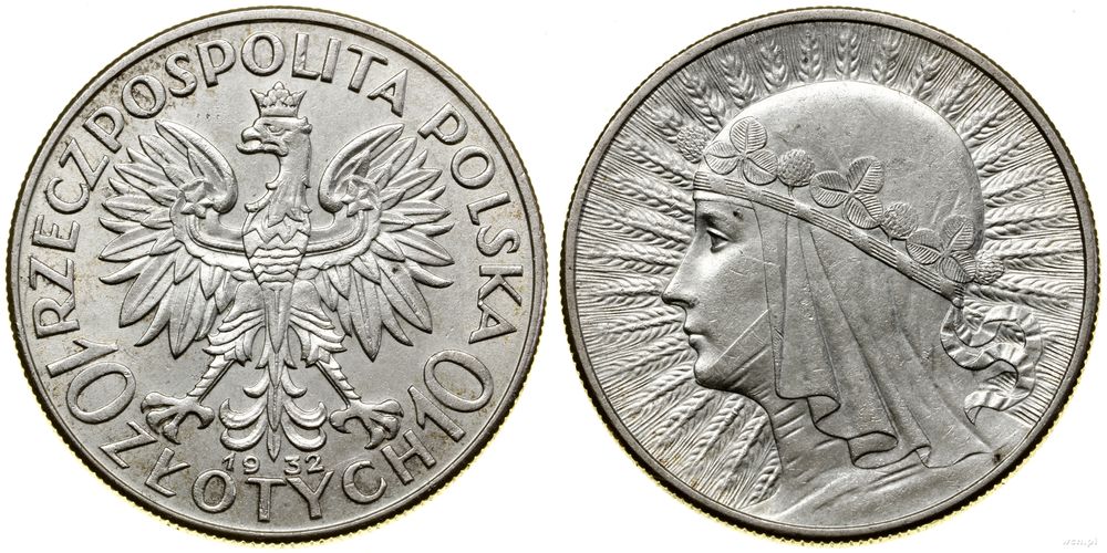 Polska, 10 złotych, 1932