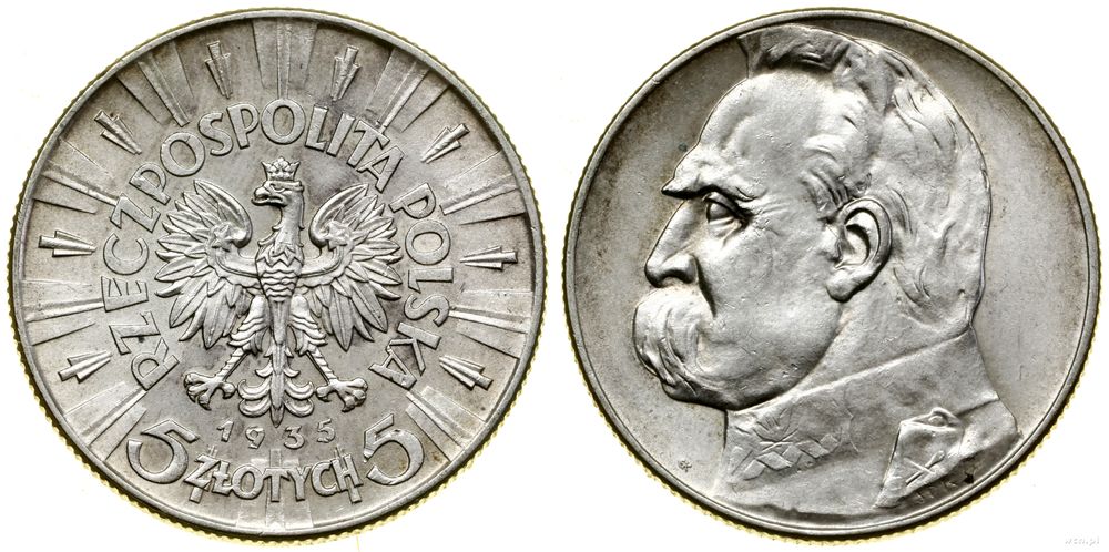 Polska, 5 złotych, 1935