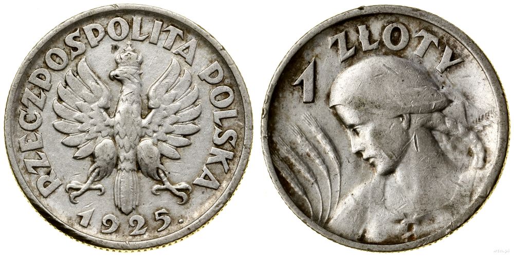 Polska, 1 złoty, 1925