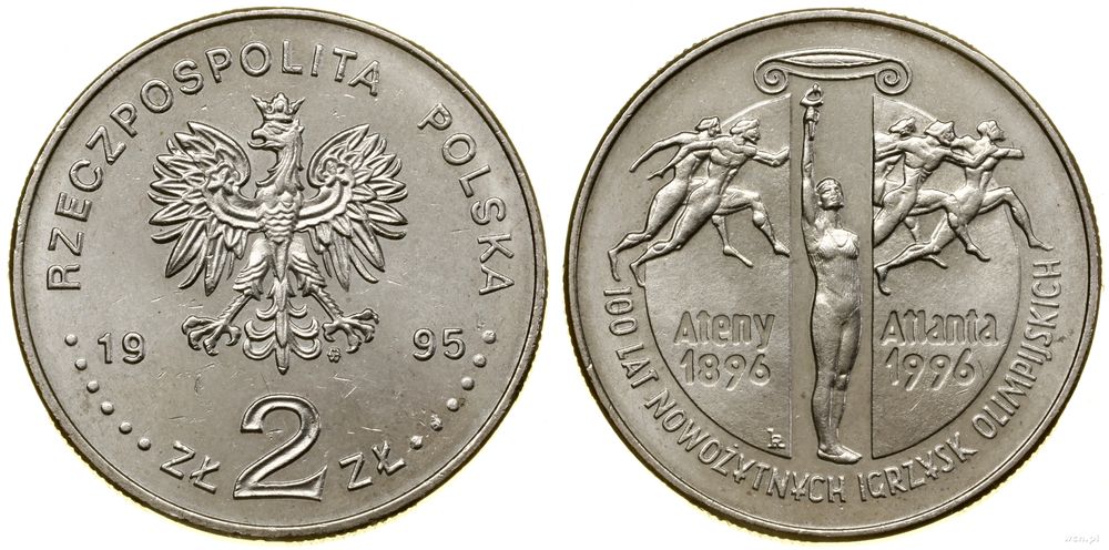 Polska, 2 złote, 1995