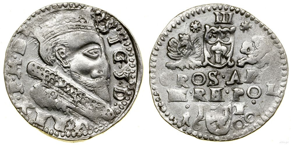 Polska, trojak, 1600