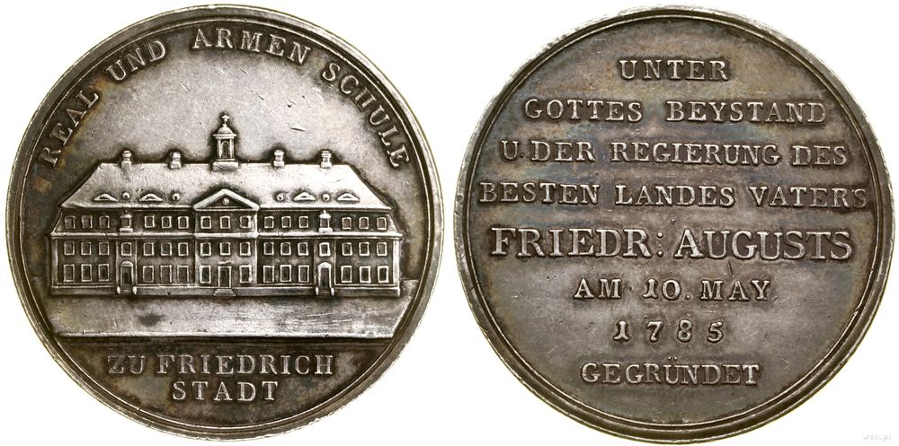 Niemcy, medal pamiątkowy, 1785