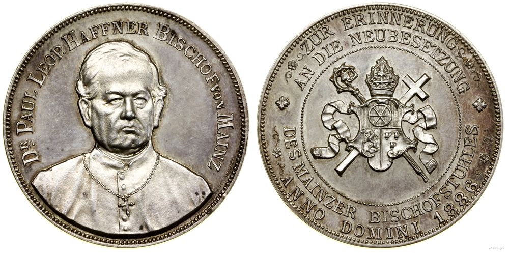 Niemcy, medal, 1886
