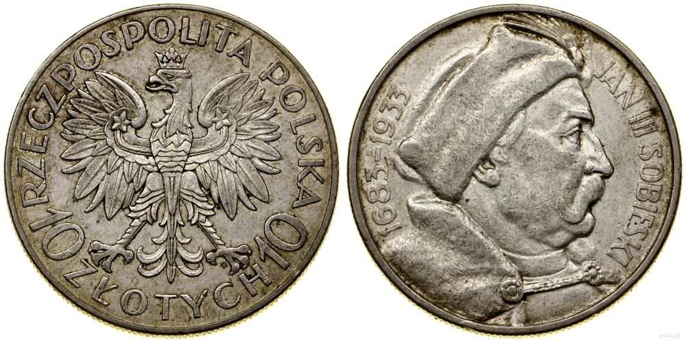 Polska, 10 złotych, 1933