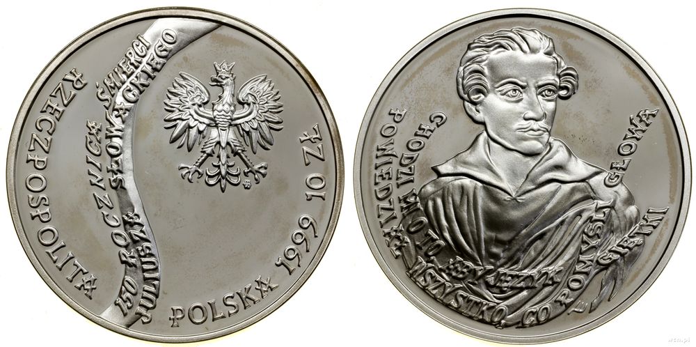 Polska, 10 złotych, 1999