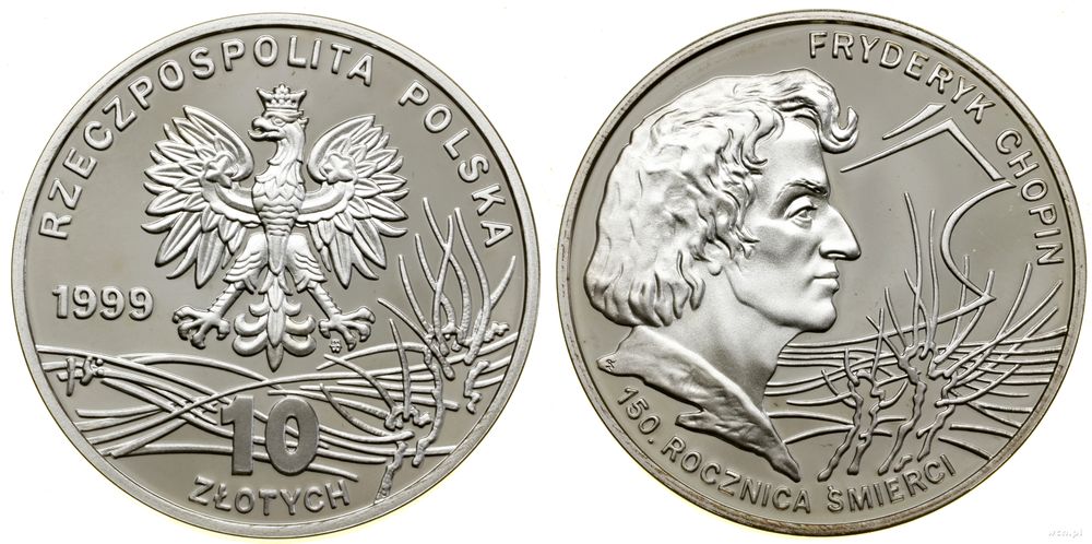Polska, 10 złotych, 1999