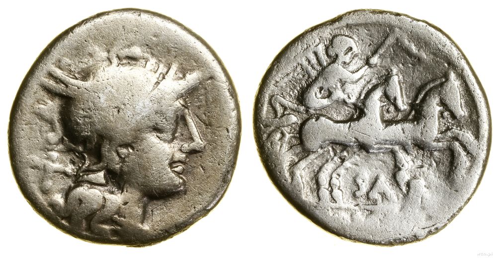 Republika Rzymska, denar, (155 pne)