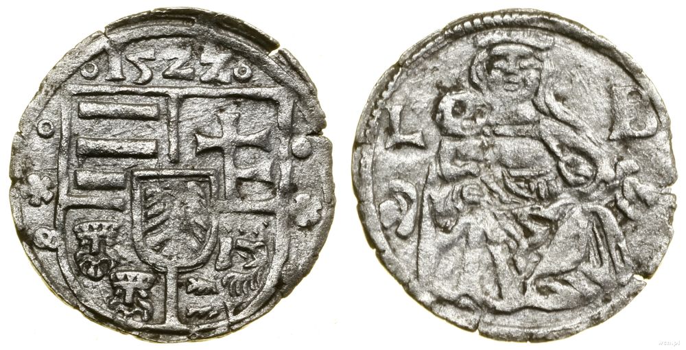 Węgry, denar, 1522