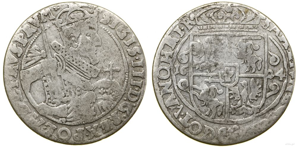Polska, ort, 1624