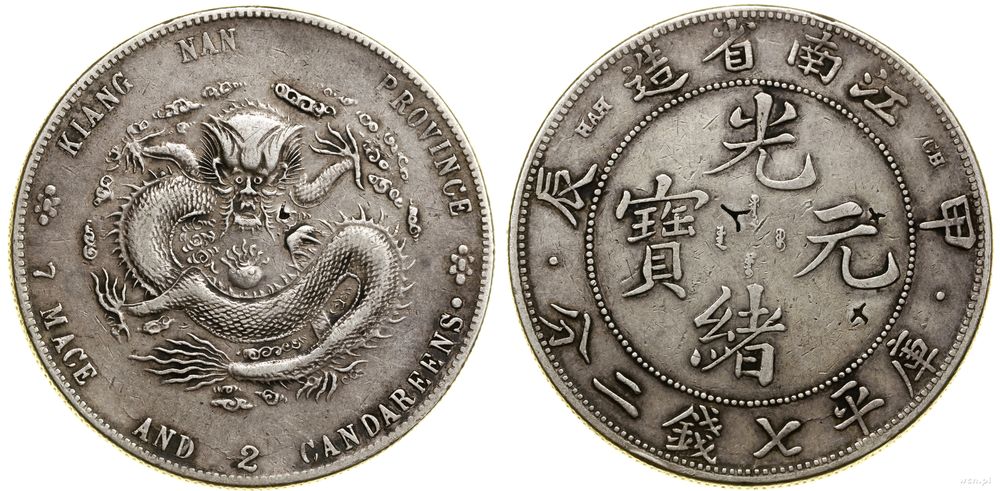 Chiny, 1 dolar, 1904