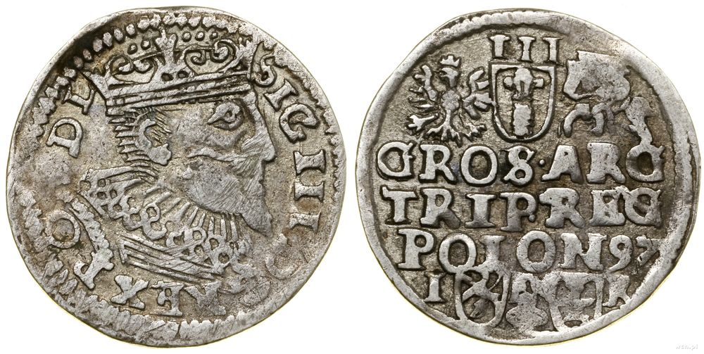 Polska, trojak, 1597