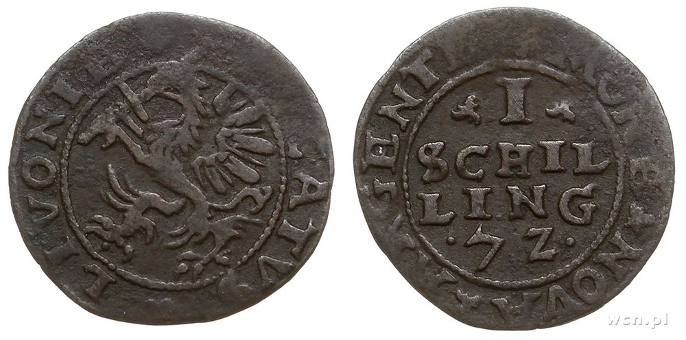 Inflanty, szeląg, 1572