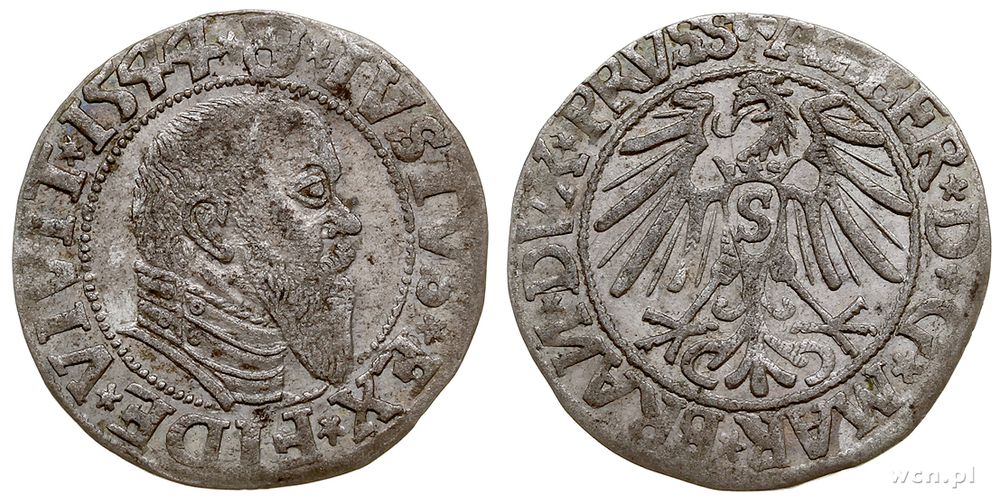 Prusy Książęce 1525-1657, grosz, 1544