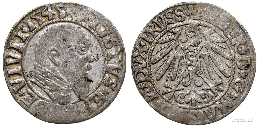 Prusy Książęce 1525-1657, grosz, 1545