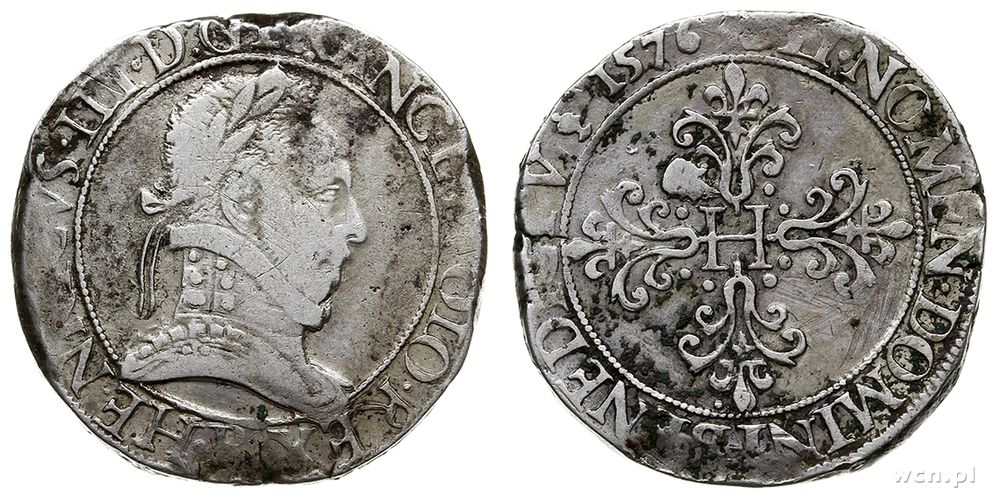 Polska, frank, 1576 / B
