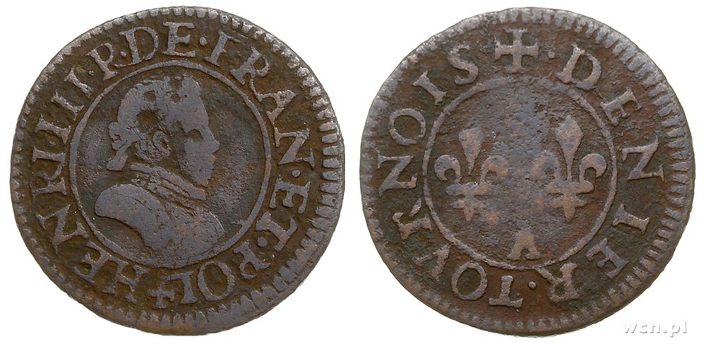 Polska, denar turoński, bez daty