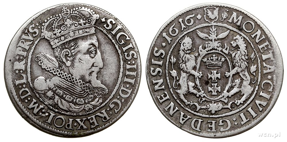 Polska, ort, 1618