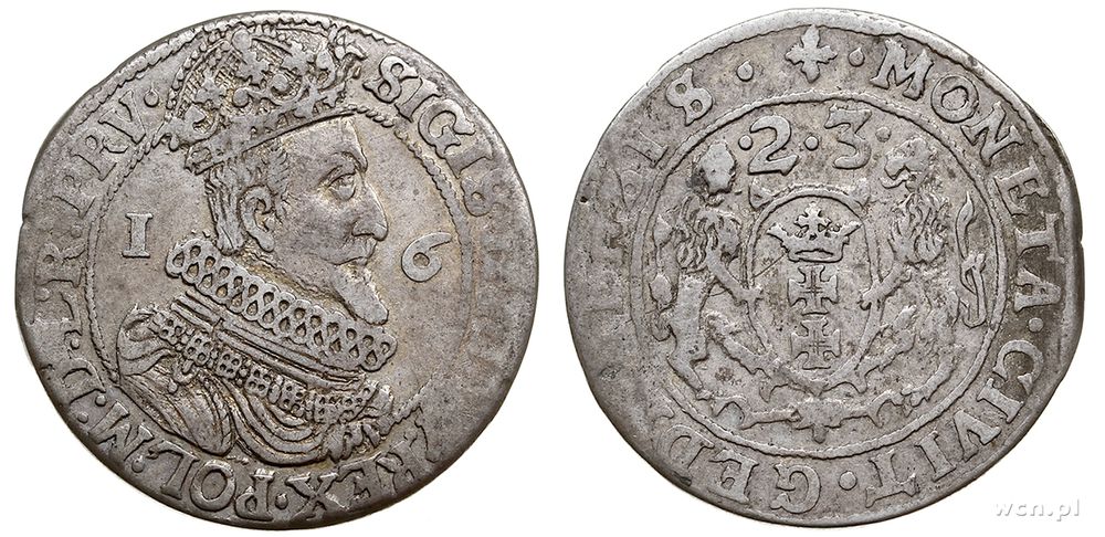 Polska, ort, 1623