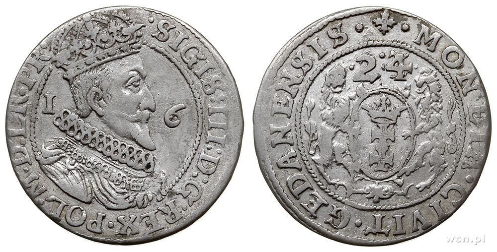 Polska, ort, 1624/3