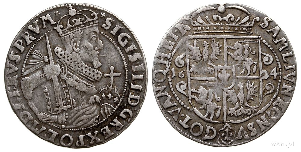 Polska, ort, 1624