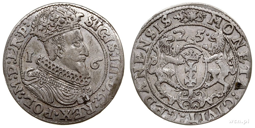 Polska, ort, 1625