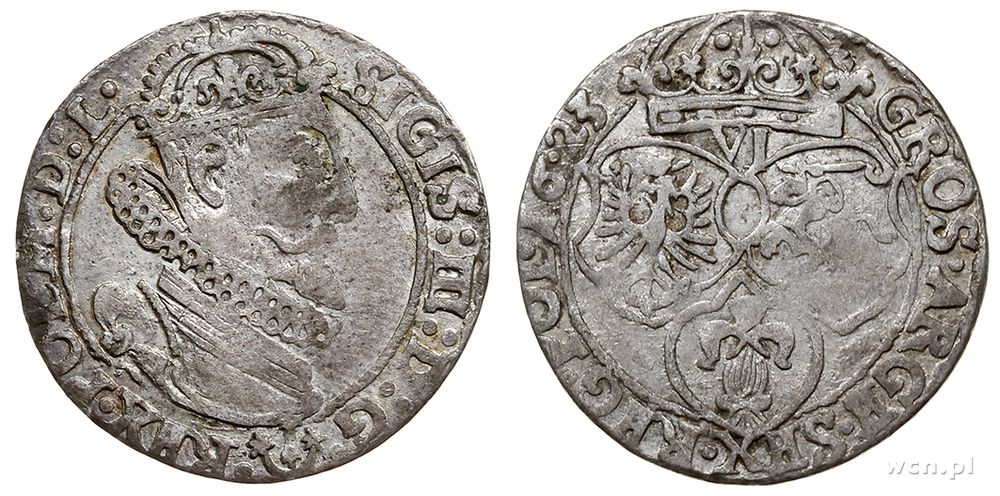 Polska, szóstak, 1623