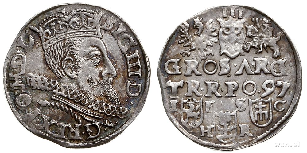 Polska, trojak, 1597