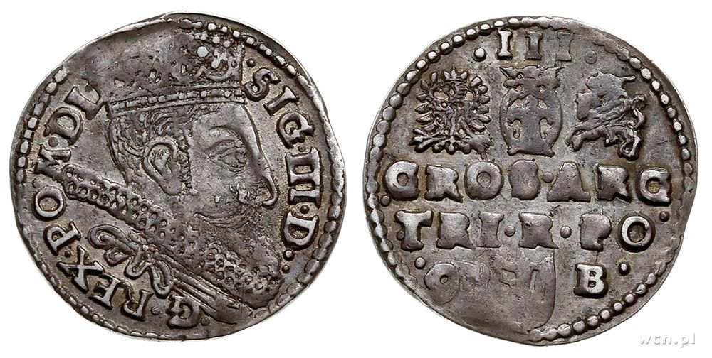 Polska, trojak, 1598