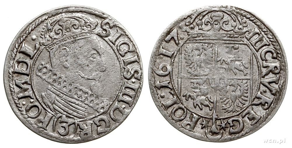 Polska, trzykrucierze, 1617
