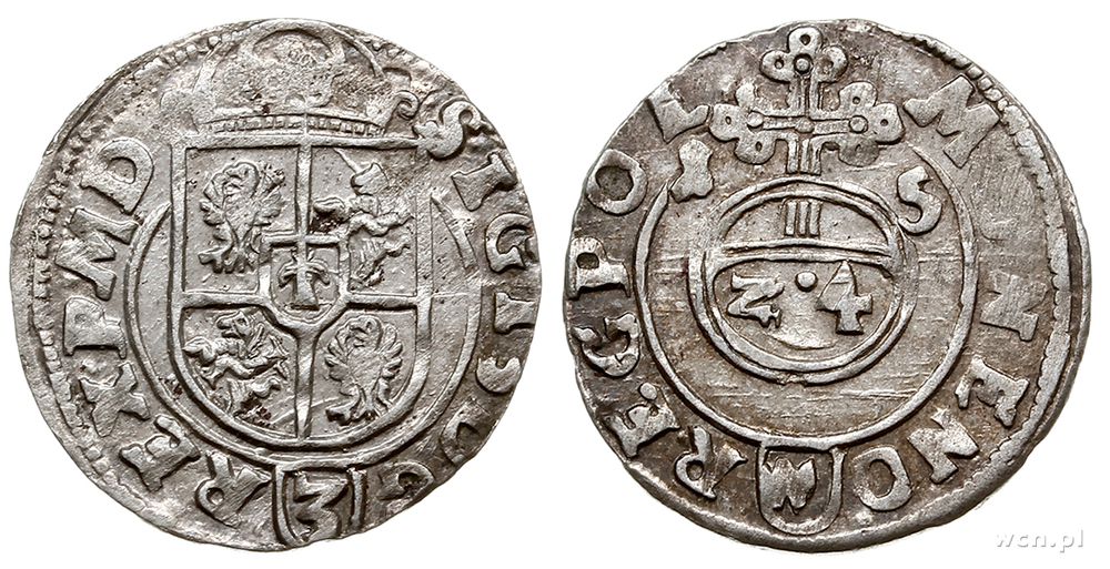 Polska, półtorak, 1614
