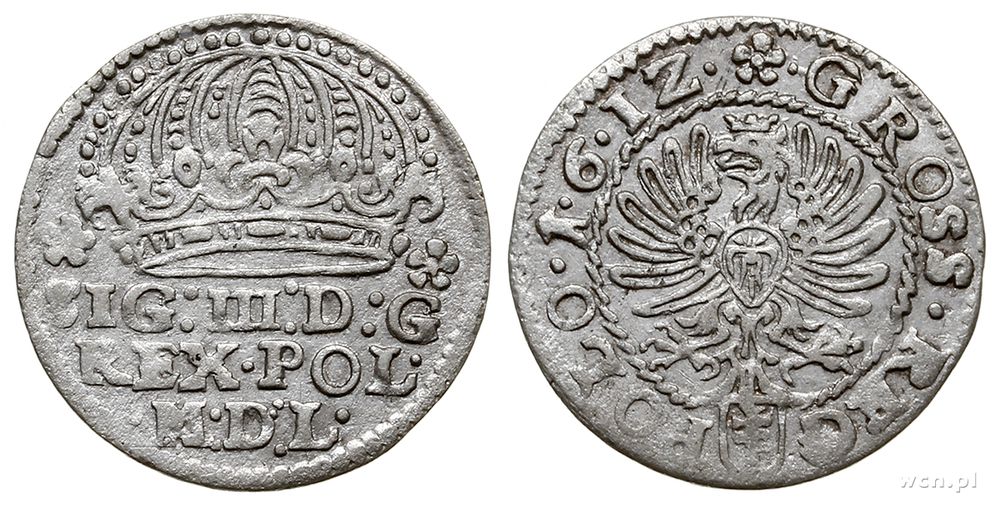Polska, grosz, 1612