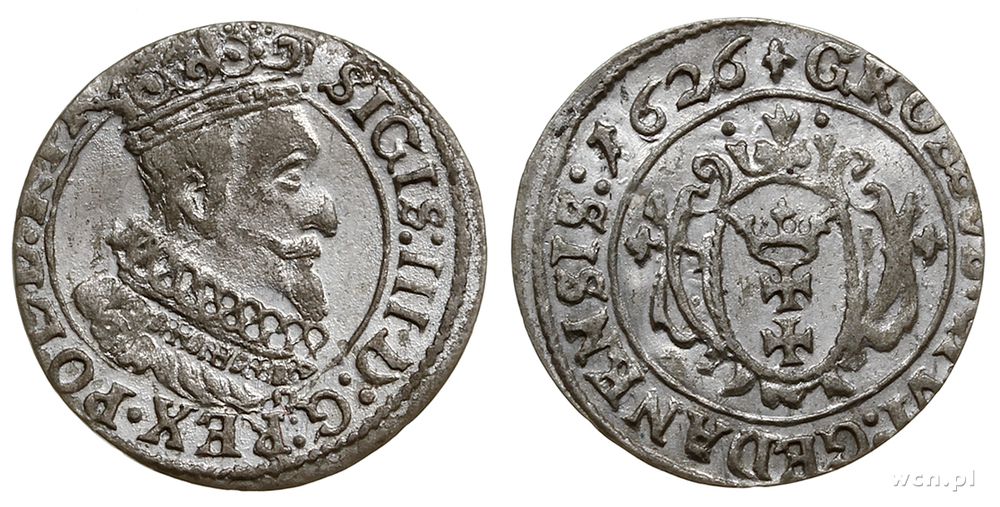 Polska, grosz, 1626