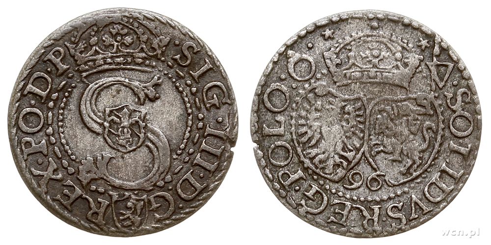 Polska, szeląg, 1596
