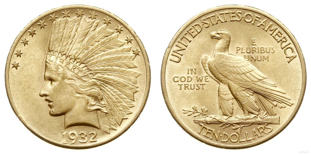 USA, 10 dolarów, 1932