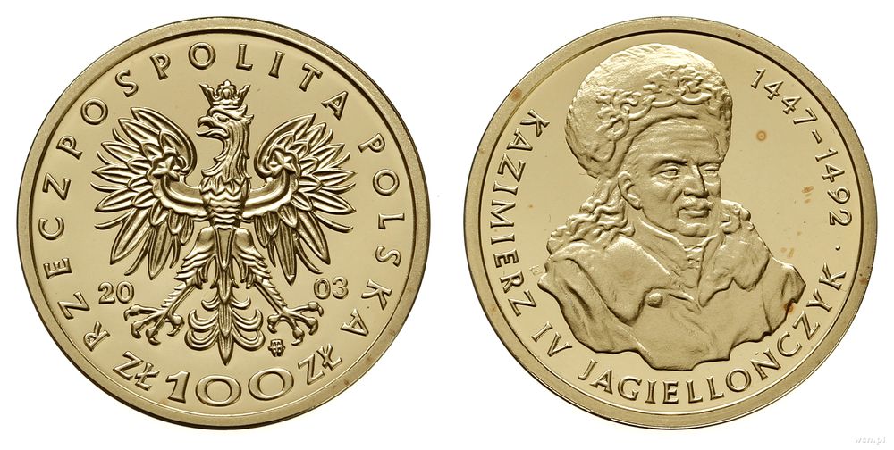 Polska, 100 złotych, 2003