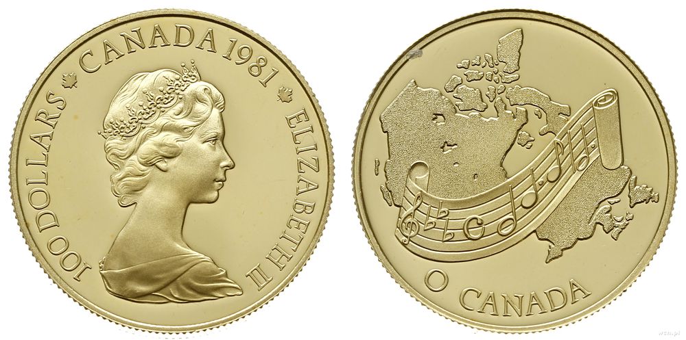 Kanada, 100 dolarów, 1981