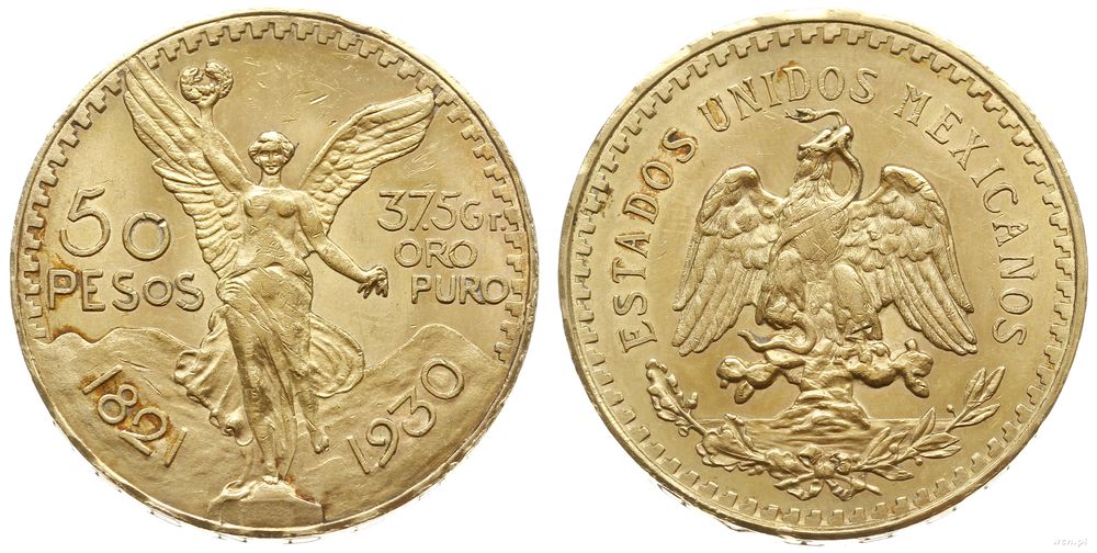Meksyk, 50 peso, 1930