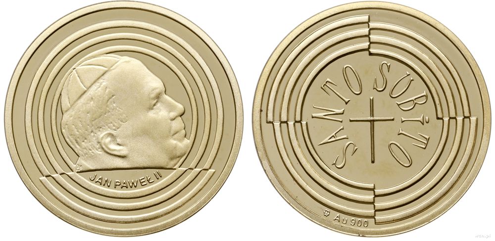 Polska, medal - Jan Paweł II / SANTO SUBITO