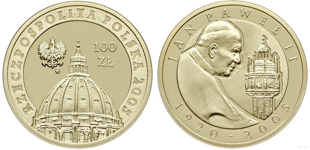Polska, 100 złotych, 2005