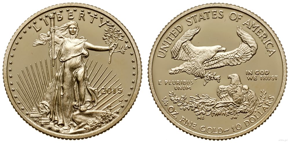 Stany Zjednoczone Ameryki (USA), 10 dolarów, 2015
