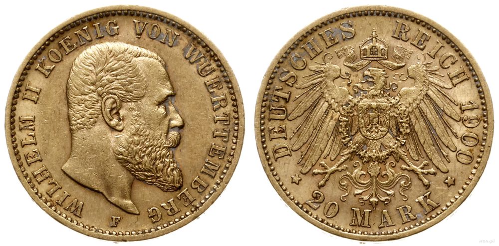 Niemcy, 20 marek, 1900 F