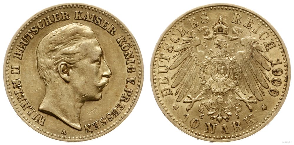 Niemcy, 10 marek, 1900 A