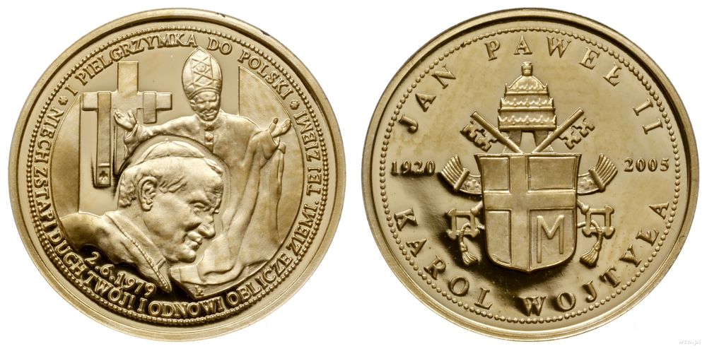 Polska, medal Jan Paweł II, 2005