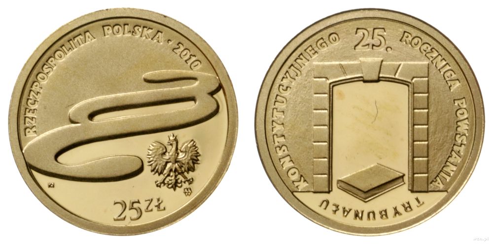 Polska, 25 złotych, 2010