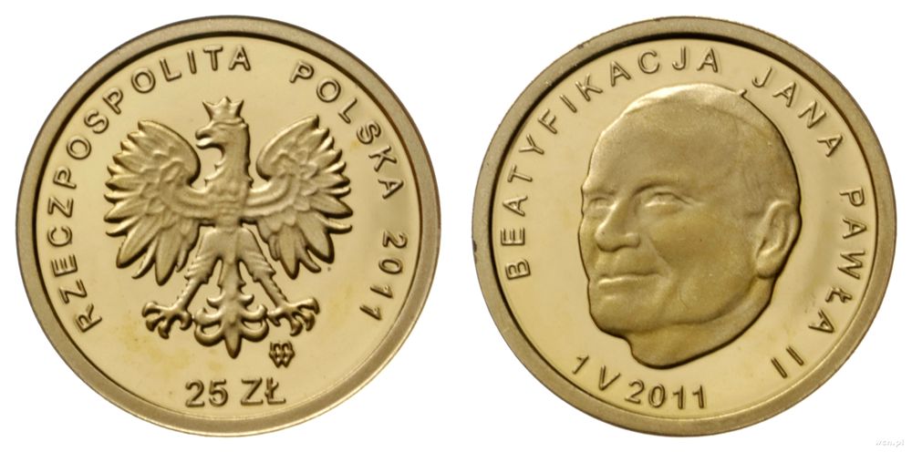Polska, 25 złotych, 2011